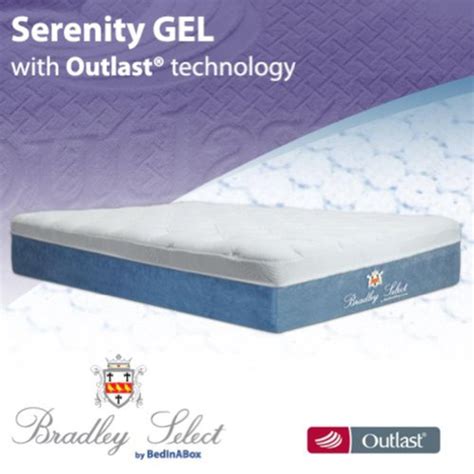 Bedinabox Serenity Gel Memory Foam Bed Mattress